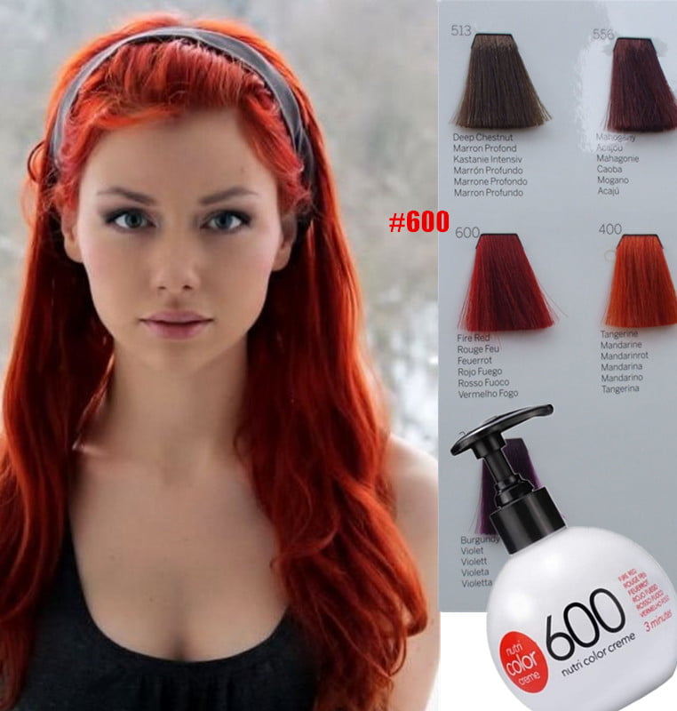 Mindst påske forklædt Nutri Color Creme - 600 Fire Red - Passion Trading